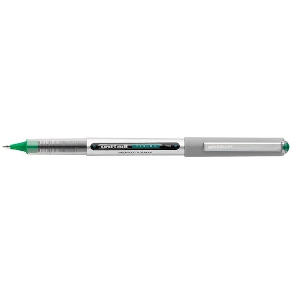 Uni-Ball Uni-ball 002905 Vision Waterproof Rollerball Pen; 0.7 Mm. Fine Tip; Evergreen 2905 - main